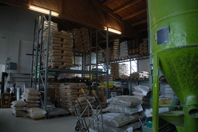 Lagerhaus Innenansicht